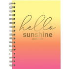 A5 Hello Sunshine Week to View 2020-21 Academic Diary image number 1