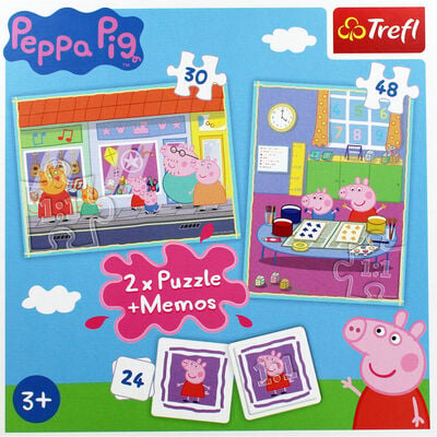 Peppa Pig 2-in-1 Jigsaw Puzzle Set image number 3