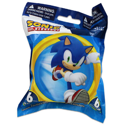 Sonic the Hedgehog Clip-on Backpack Hangers: Assorted image number 1
