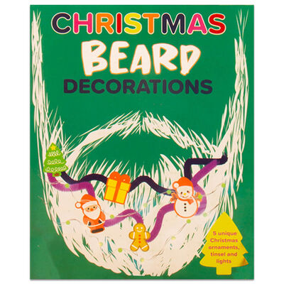 Christmas Beard Decorations image number 1