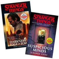 Stranger Things Suspicious Minds & Darkness on the Edge of Town Book Bundle