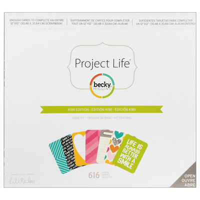 Project Life Themed Cards 3X4 18/Pkg-Inked Rose