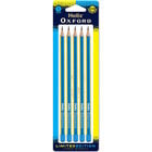 Helix Oxford Clash Blue Pencils Pack of 5 image number 1