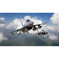 AirFix Lockheed Martin F-16A Fighting Falcon Scale 1:72 Model Starter Set