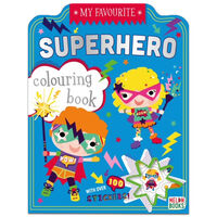 My Favourite Superhero Colouring Book
