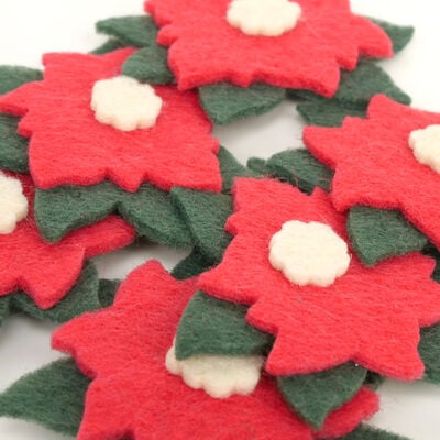 Christmas Moments Felt Toppers - 6 Pack image number 2