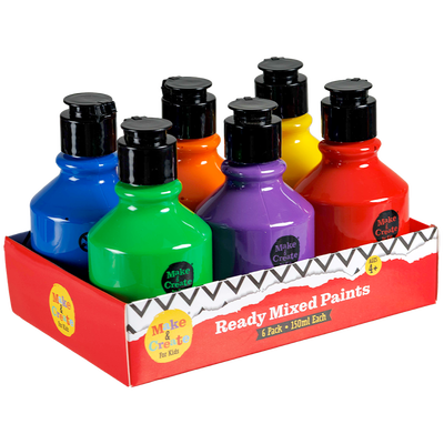 Ready Mixed Paints: Pack of 6 image number 3
