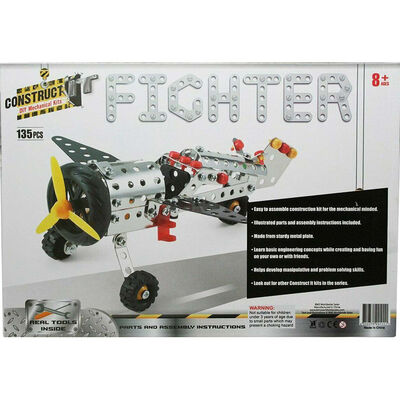 Metal Aeroplane Model Kit: 135 Pieces image number 3