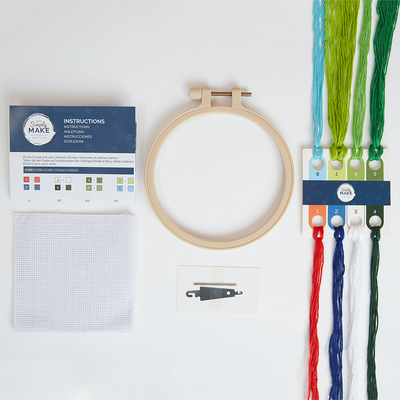 Simply Make: Rugby Cross Stitch Craft Kit image number 3