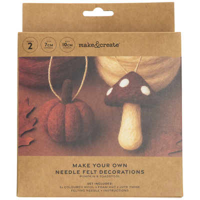 Make Your Own Needle Felt Decorations Kit image number 1