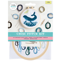 Simply Make: Whale Cross Stitch Craft Kit