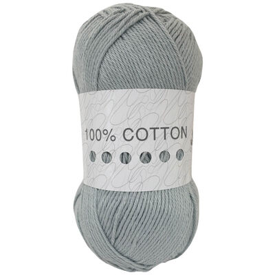 Cygnet Cotton DK: Pearl Grey 100g image number 1