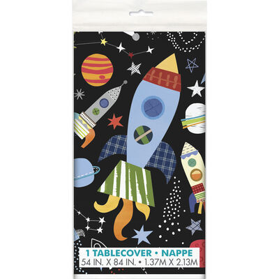 Outer Space Plastic Table Cover image number 1