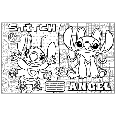 Disney Stitch: Never-Ending Colouring image number 2