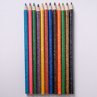 Jotz! Glitter Colouring Pencils: Pack of 12 image number 2