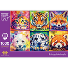 Painted Animals 1000 Piece Jigsaw Puzzle image number 1