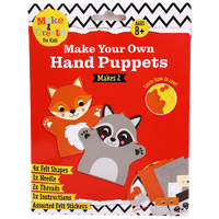 Make Your Own Woodland Hand Puppets
