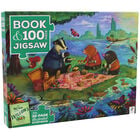 The Wind in the Willows 100 Piece Jigsaw Puzzle and Book Set image number 1