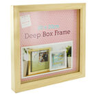 Natural Deep Box Frame - 20cm x 20cm image number 1