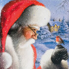 Santa Christmas Cards: Pack Of 10 image number 2