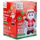 180cm LED Christmas Elf Inflatable Decoration image number 1