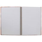 A4 Orange Vintage Floral Notebook image number 2