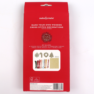 Make Your Own Wooden Cross Stitch Decorations image number 3