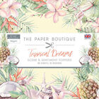 Tropical Dreams Scene and Sentiment Toppers Pad - 5x5 Inch image number 1