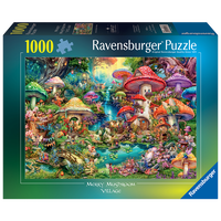 Merry Mushroom Village 1000 Piece Jigsaw Puzzle