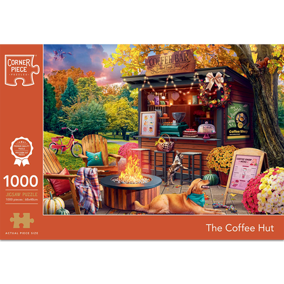 The Coffee Hut 1000 Piece Jigsaw Puzzle image number 1