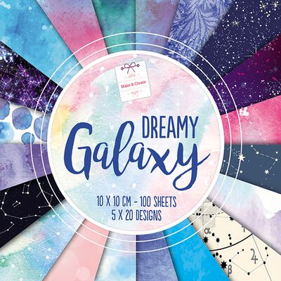 Dreamy Galaxy Design Pad: 10 x 10cm image number 1