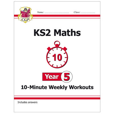 KS2 Maths 10-Minute Weekly Workouts: Year 5 image number 1