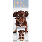 Cute Dogs 2021 Slim Calendar and Diary Set image number 1