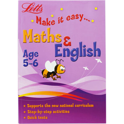 Letts Maths and English: Age 5-6 image number 1