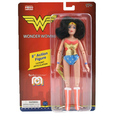 Mego Action Figure - 8 Inch DC Retro Wonderwoman image number 1