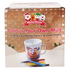 Colour Your Own Christmas Mug Assorted image number 1