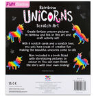 Rainbow Unicorns Scratch Art image number 4
