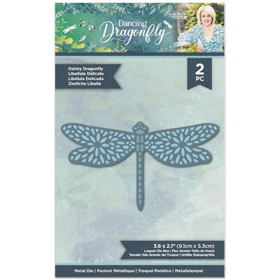 Sara Signature Dancing Dragonflies Metal Die: Dainty Dragonfly image number 1