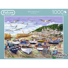 Mousehole Cornwall 1000 Piece Jigsaw Puzzle image number 3