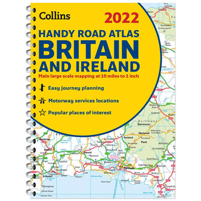 2022 Collins Handy Road Atlas Britain image number 1