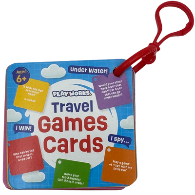 PlayWorks Travel Cards Keyring Game image number 1
