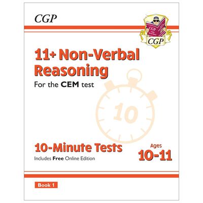 11+ CEM 10-Minute Tests Non-Verbal Reasoning: Ages 10-11 image number 1