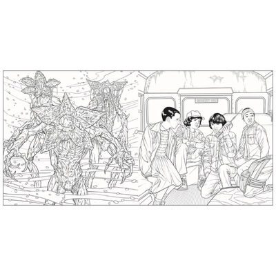 Stranger Things: The Unofficial Colouring Book image number 2
