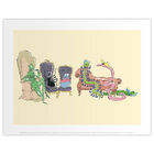 Roald Dahl James and the Giant Peach Chairs Print image number 1