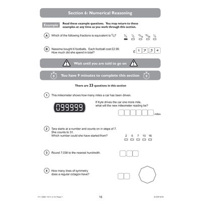 11+ CEM Practice Papers: Ages 10-11 image number 2