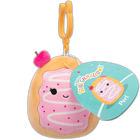 Squishmallows Clip On Plush: Perl The Cherry Jelly Donut image number 1