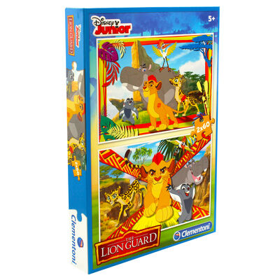 The Lion Guard 2-in-1 60 Piece Jigsaw Puzzle Set image number 1