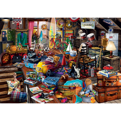 Stowed Away 500 Piece Jigsaw Puzzle image number 2