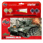 Airfix 1:76 Cromwell Cruiser Mk IV Small Starter Set image number 1
