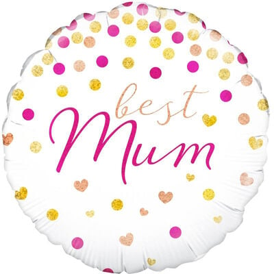 18 Inch Best Mum Foil Helium Balloon image number 1